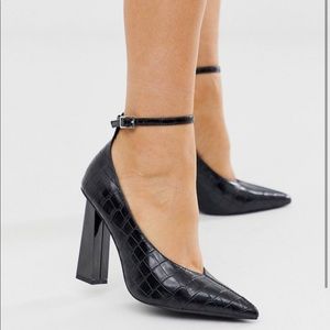 ASOS Plush Point High Heels